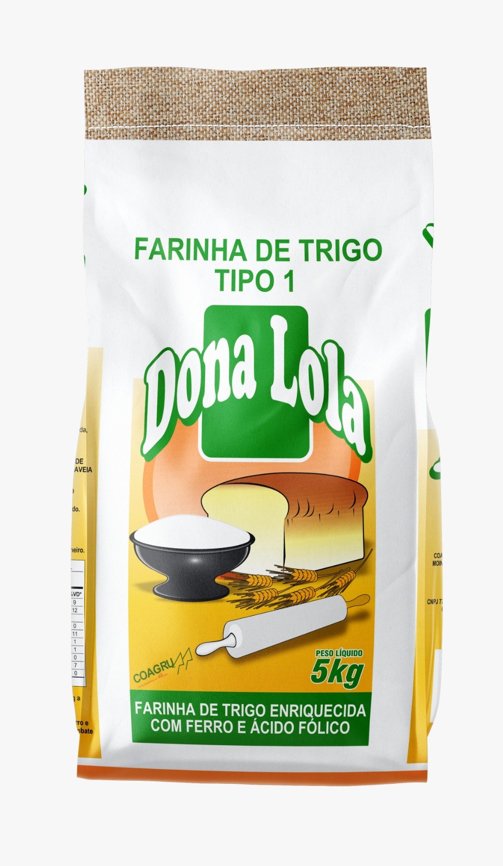                                                                    Farinha de Trigo Tipo 1 Dona Lola