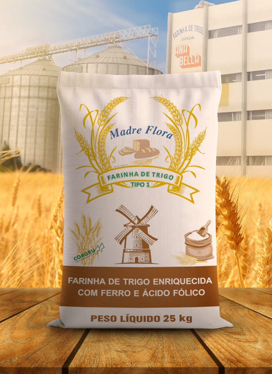 Farinha de Trigo Tipo 1 Madre Flora