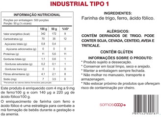 Farinha de Trigo Anabella Industrial Tipo 1 25kg